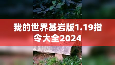 我的世界基岩版1.19指令大全2024